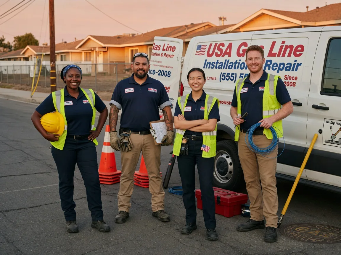 Gas Line Installation company in Mart, TX